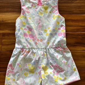 The Beaufort Bonnet Company Floral Kids Matching Set - Pink, Yellow, Blue